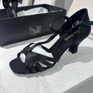 Black Ballroom Shoes BRAND NEW size 7